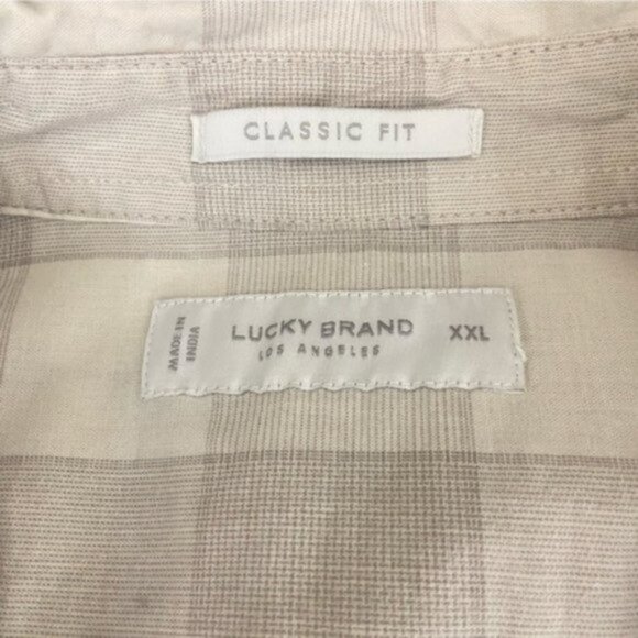 Lucky Brand Men’s Casual Short Sleeve Button Down Shirt. Size XXL. - Picture 3 of 10